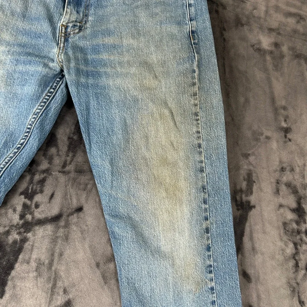 Levi's 505 Jeans Mens 32x34 Light Wash Regular Fit Straight Leg Denim 3272